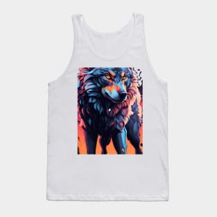 Wolf alone Tank Top